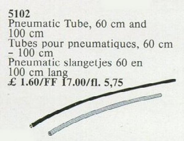 5102 Pneumatic Tube, 60 cm and 100 cm
