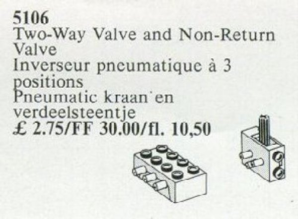 5106 Two-Way Valve and Non-Return Valve