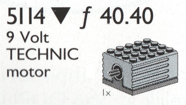 5114 Extra 9 Volt Motor