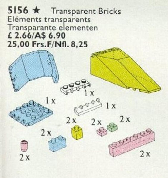 5156 Transparent Bricks