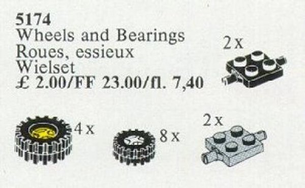 5174 Wheels and Bearings