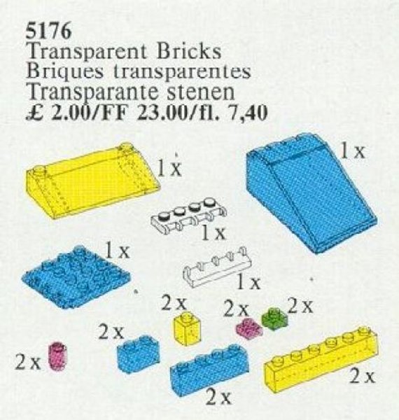 5176 Transparent Bricks