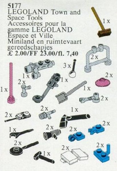 5177 Town and Space Accessories