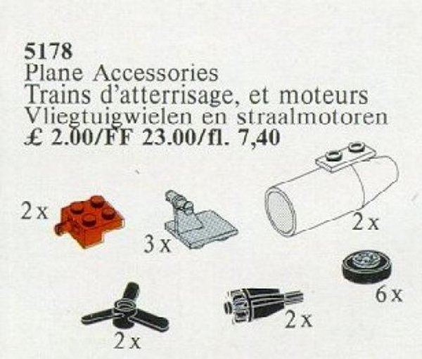 5178 Plane Accessories
