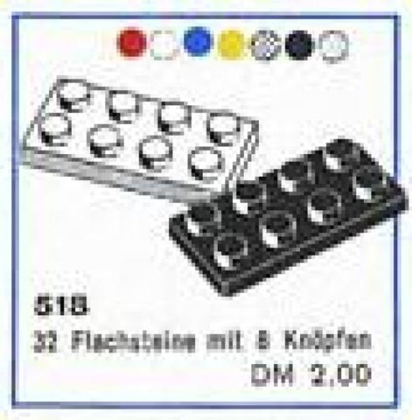 518 2 x 4 Plates (cardboard box version)