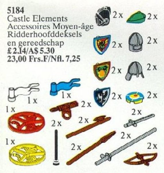 5184 Castle Equipment