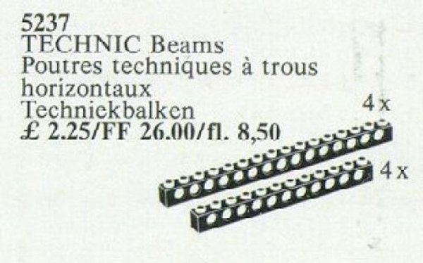 5237 TECHNIC Beams {black}