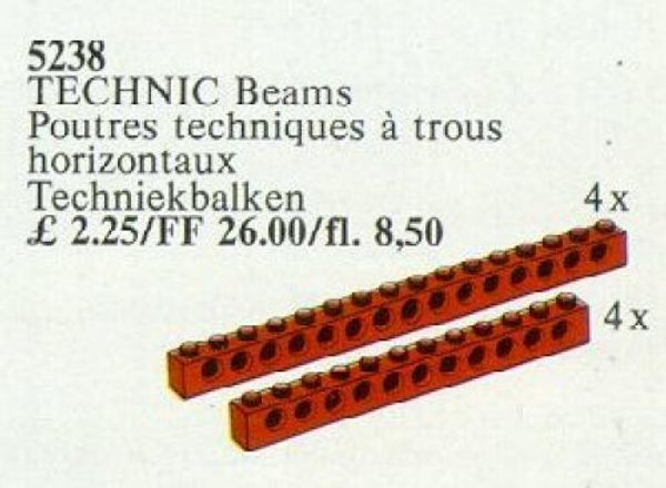 5238 TECHNIC Beams {red}
