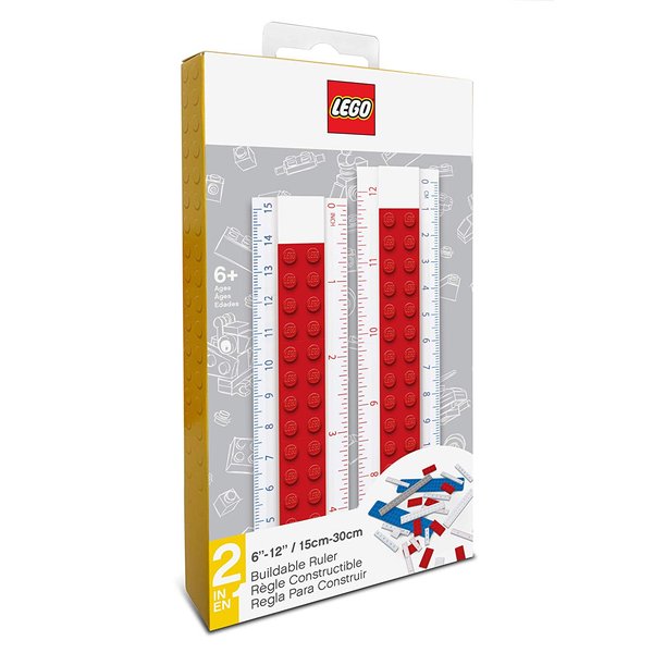 52395 Buildable Ruler (Red)