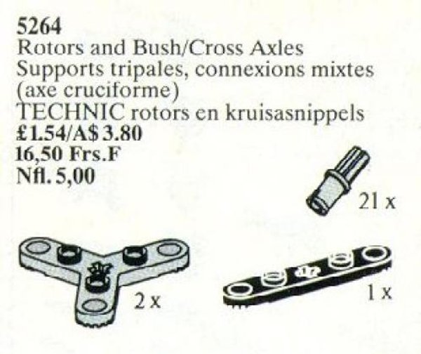 5264 Rotors and Bush/Cross Axles