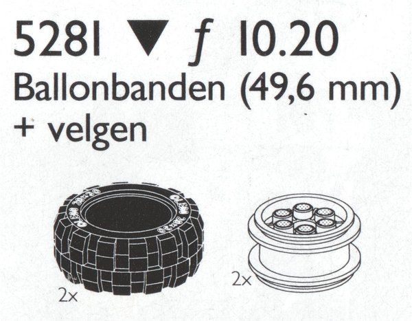 5281 Balloon Tires Medium