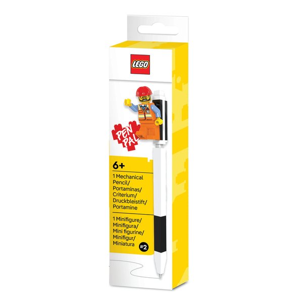 53705 Pen Pal Mechanical Pencil with Construction Worker Minifigure