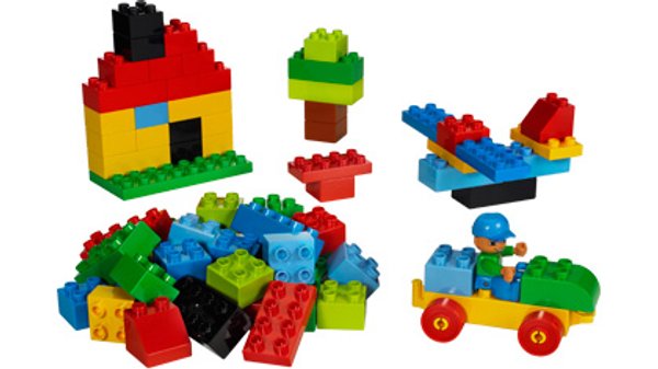 5380-2 Large Brick Box - Green Plate