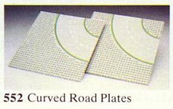 552 Curved Road Plates