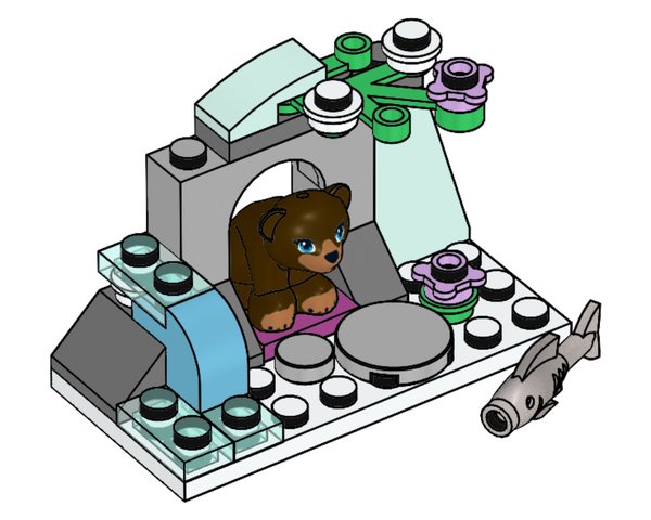 561701 Bear in Ice Cave