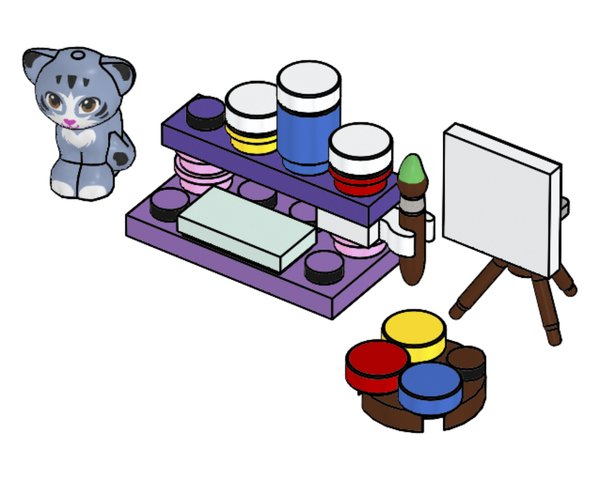 561901 Emma's Studio and Kitty Chico