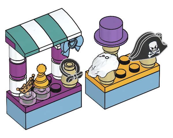 561902 Andrea's Fancy Dress Stand