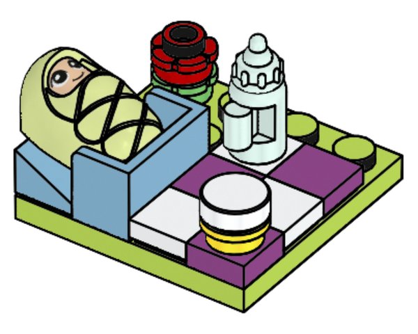 561903 Baby's Picnic