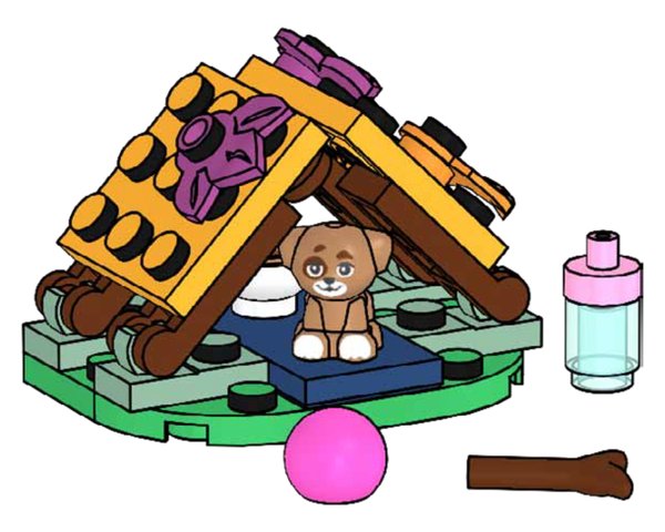 562303 Puppy's Doghouse