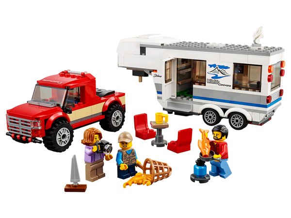 60182 Pickup & Caravan