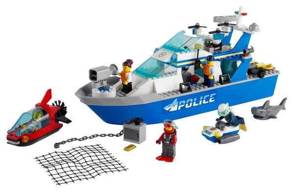 60277 Police Patrol Boat