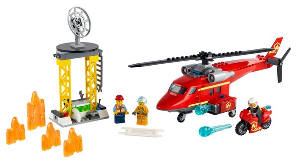 60281 Fire Rescue Helicopter