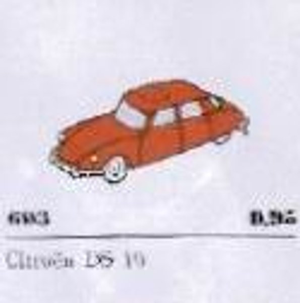 603-2 1:87 Citroën DS 19