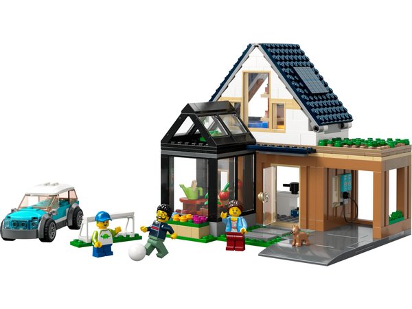 60398 Family House and Electric Car