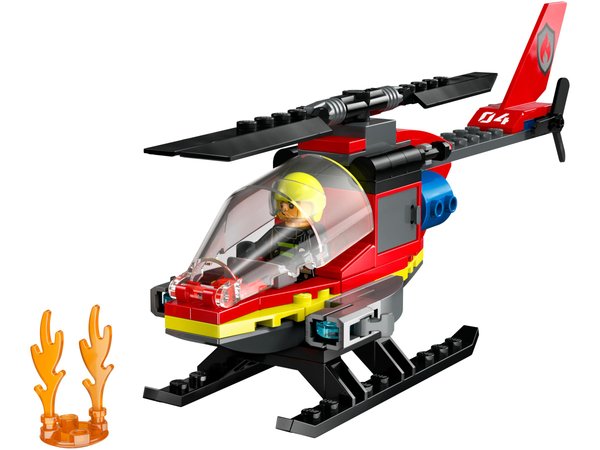 60411 Fire Rescue Helicopter