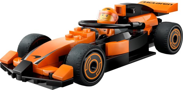 60442 F1 Driver with McLaren Race Car