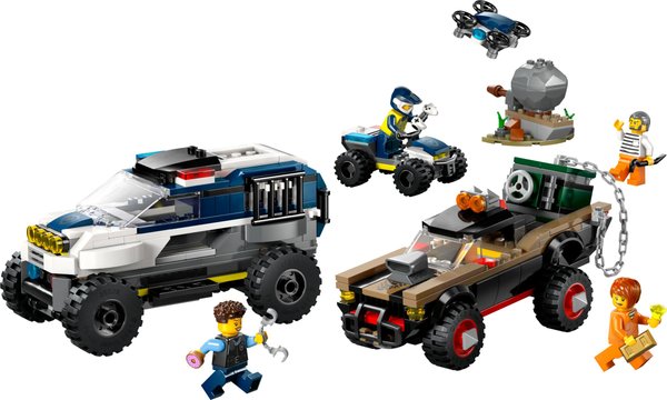 60449 Off-Road Police Car Chase