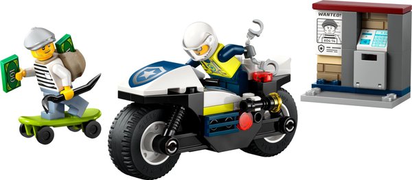60455 Police Motorcycle chase