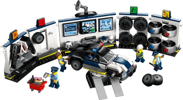 60457 Custom Police Car garage