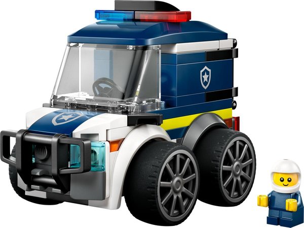 60481 Coole Flitzer Polizei-Truck, Spielzeugauto und Minifigur