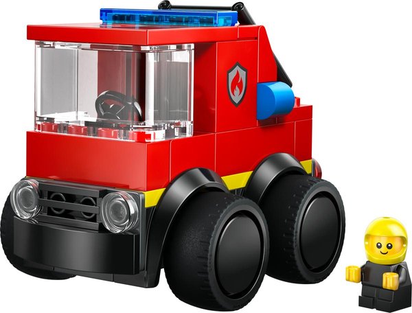 60482 Coole Flitzer – Löschauto, Spielzeug mit Minifigur