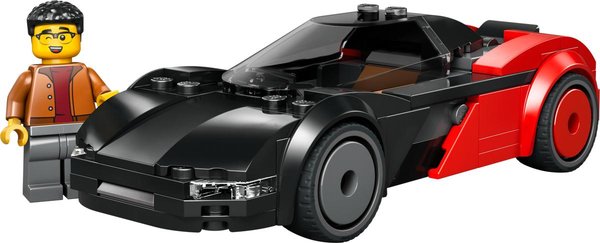 60486 Elektro-Supersportwagen, Spielzeug Auto mit Minifigur