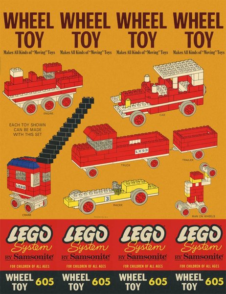 605-4 Wheel Toy