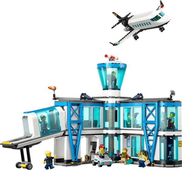 60502 Flughafen mit Flugzeug