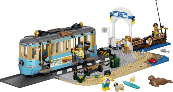 60506 Klassische Strandstraßenbahn