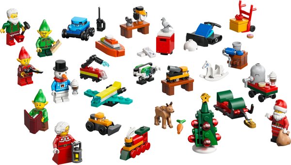 LEGO City 60510 Adventskalender 2026 Werkstatt des Weihnachtsmanns