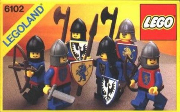 6102 Castle Mini Figures