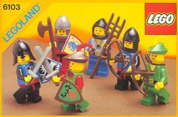 6103 Castle Mini Figures