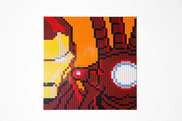 6250093 Iron Man Mosaic