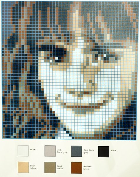 6268522 Hermione Granger Mosaic