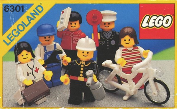 6301 Town Mini-Figures