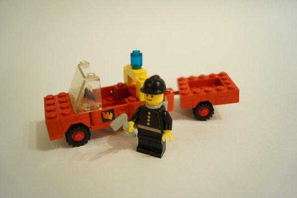 640-2 Fire Truck and Trailer