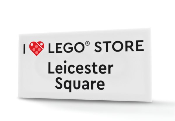 6424685 I [Heart] LEGO Store Leicester Square Tile