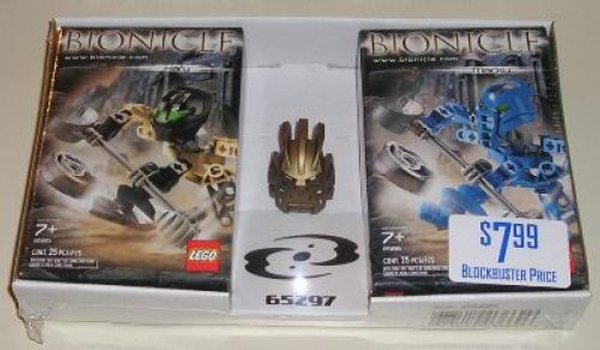 65297 Hafu and Macku Twin Pack with Gold Avohkii