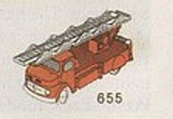 655-2 1:87 Mercedes Fire Truck