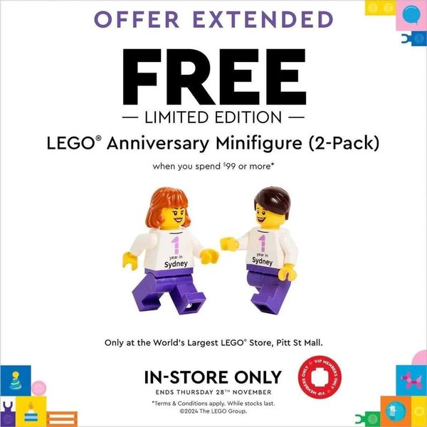 6565008 Sydney Anniversary Minifigures